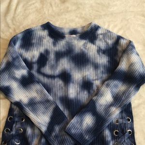 Tie die justice sweater